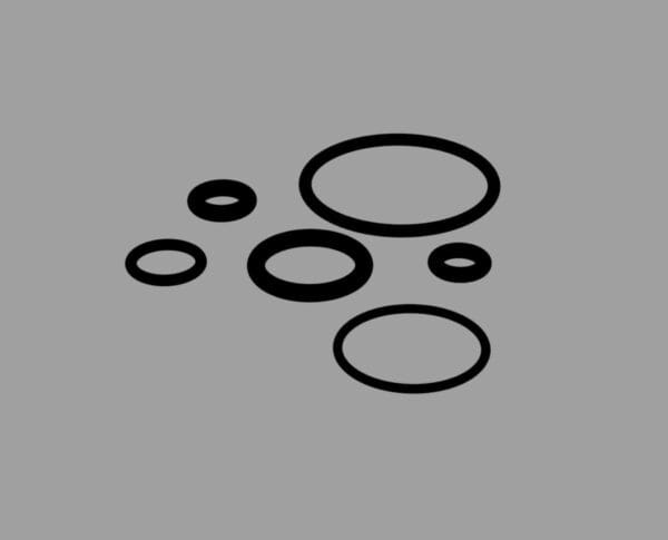 odysseus set of replacement o-rings