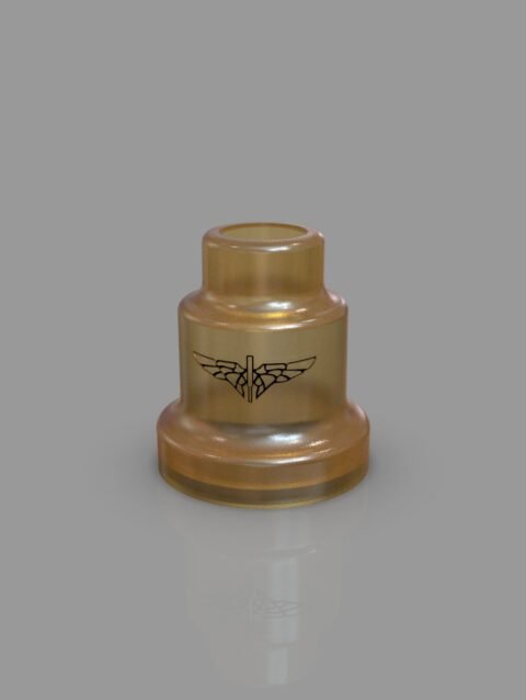 perseus v1 - v2 yellow ultem dripper body