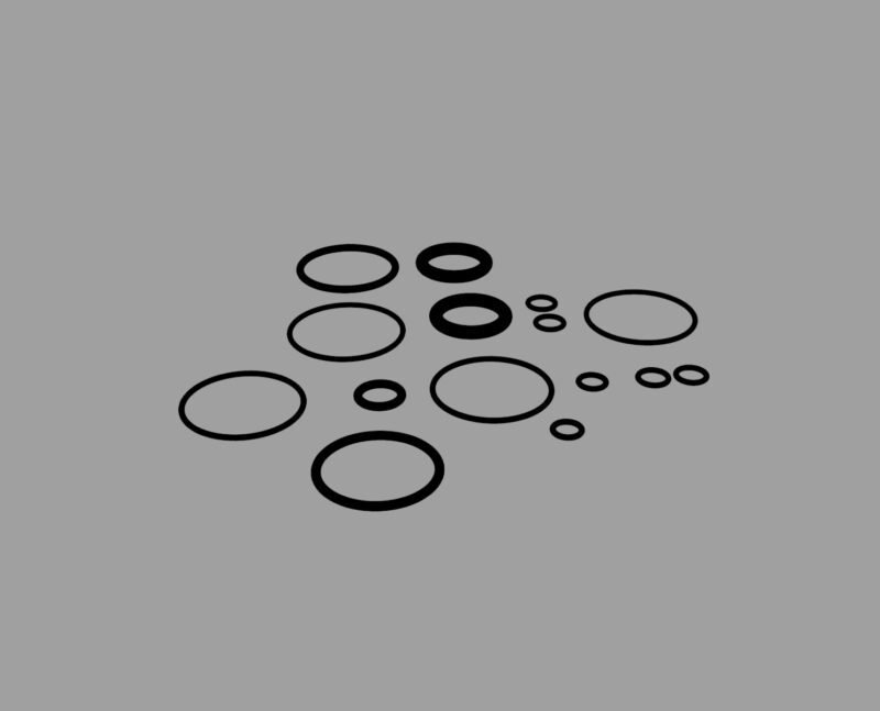 tilemahos X1 30mm set of replacement o-rings