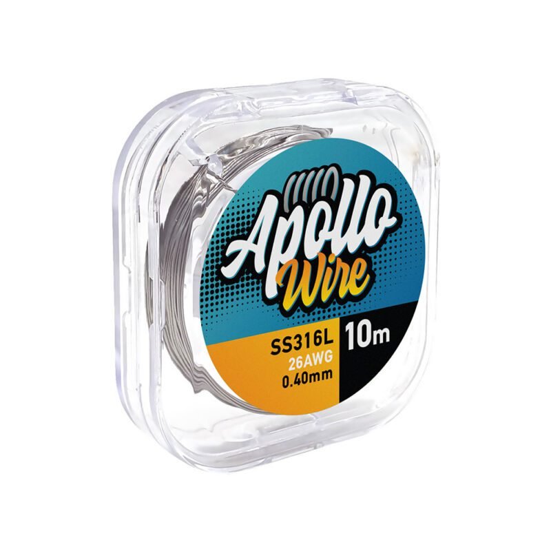 Apollo SS 316L Wire 26AWG / 0.40mm / 10m