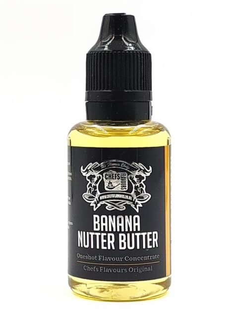 Chefs Flavours Banana Nutter Butter Flavor 30ml