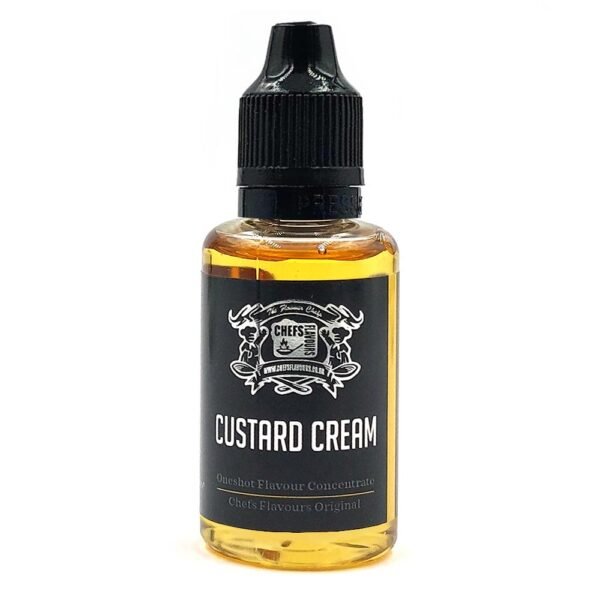 Chefs Flavours Custard Cream Flavor 30ml