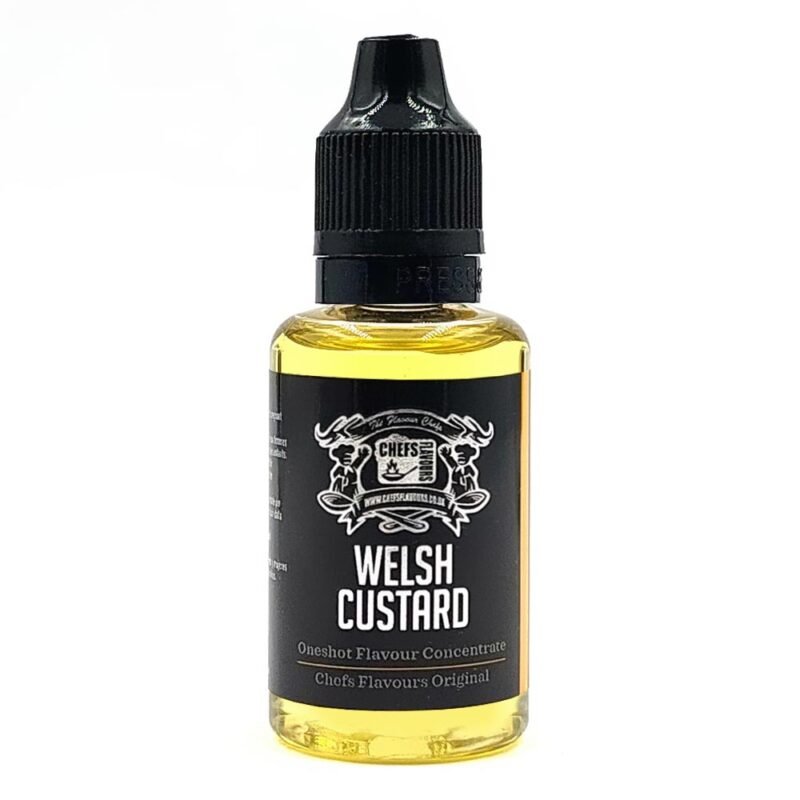 Chefs Flavours Welsh Custard Flavor 30ml