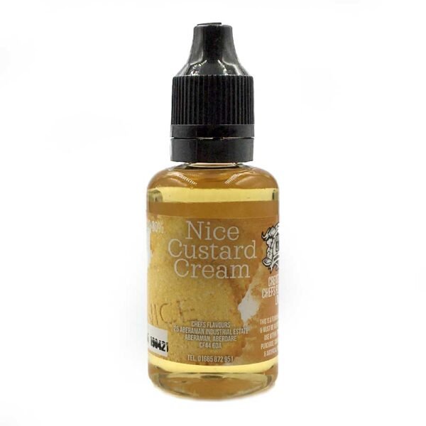 Chefs Flavours Nice Custard Cream Flavor 30ml