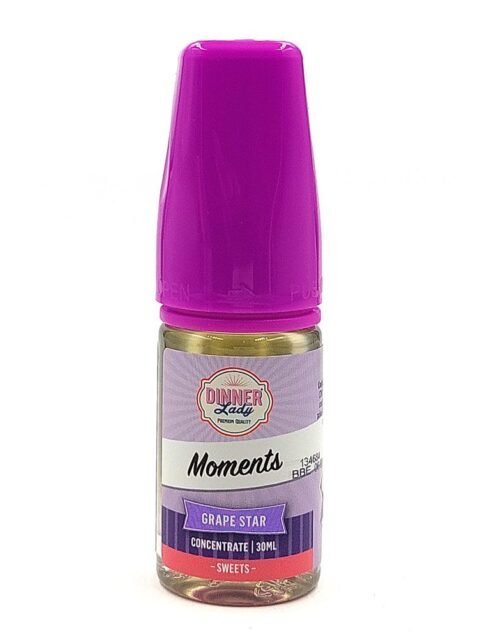 Dinner Lady Moments Grape Star Flavor 30ml