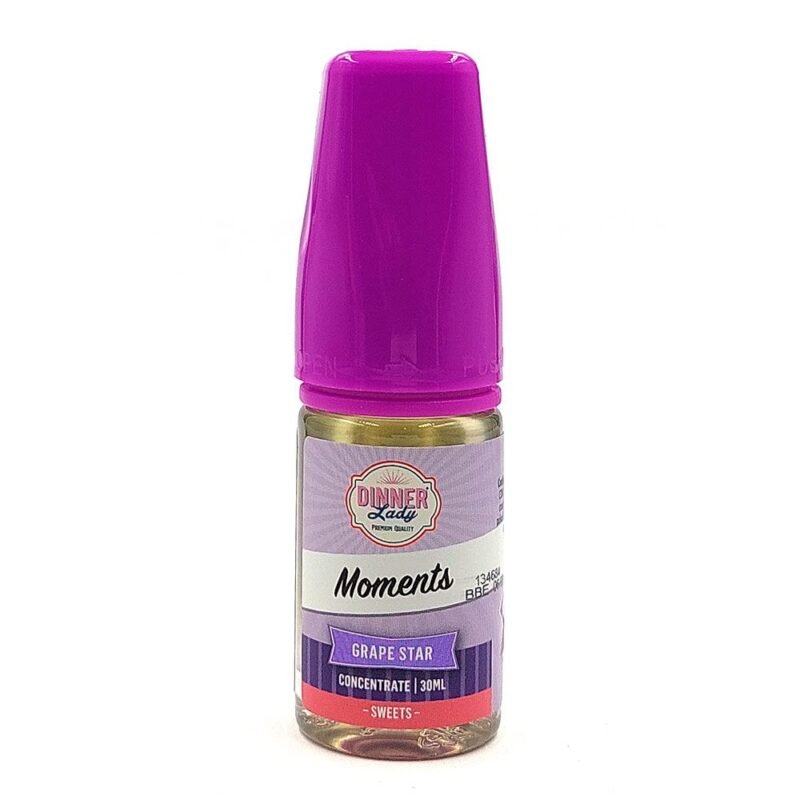 Dinner Lady Moments Grape Star Flavor 30ml