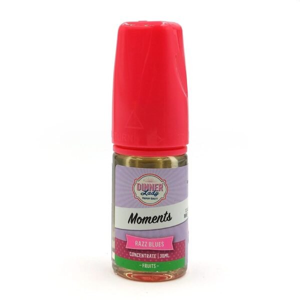 Dinner Lady Moments Razz Blues Flavor 30ml