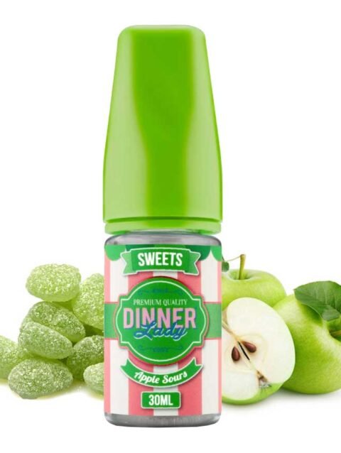 Dinner Lady Sweets - Apple Sours Flavor 30ml