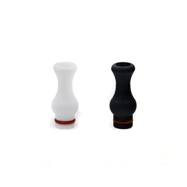 Drip Tip Teflon Long Oriental - White