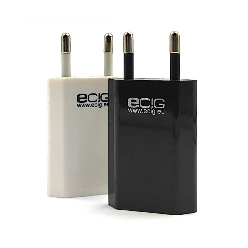 Φορτιστής Τοίχου eCig USB 220V 1A - White