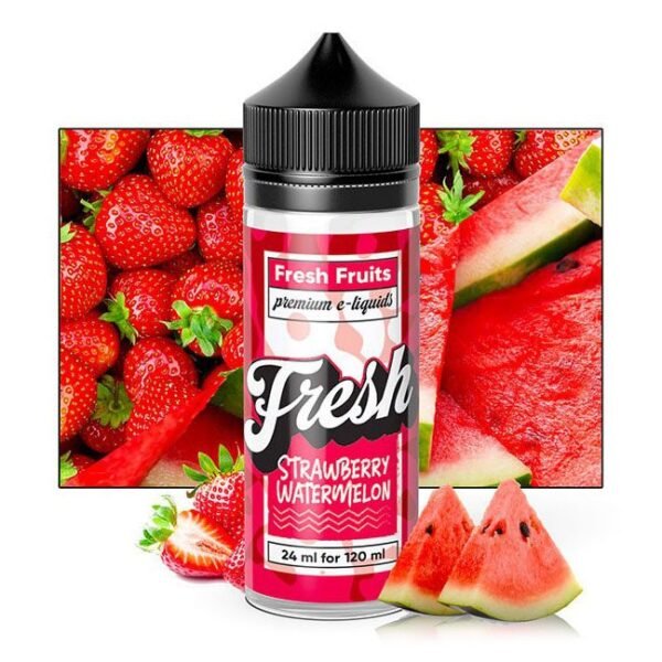 Fresh Premium Eliquids Strawberry Watermellon 24ml/120ml