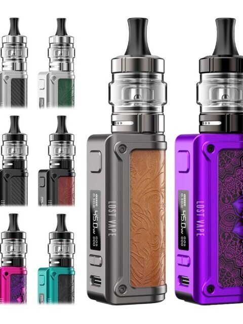 Lost Vape Thelema Mini 1500mAh 3.5ml Full Kit - Purple Survivor