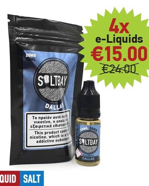 Saltbay - Dallas 10ml / 20mg - 10ml - 20mg/ml (2.0%)