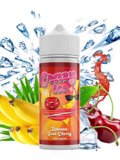 Steam City Crazy Ice Banana Sour Cherry 30ml/120ml