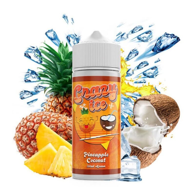 Steam City Crazy Ice Pineapple Coconut 30ml/120ml