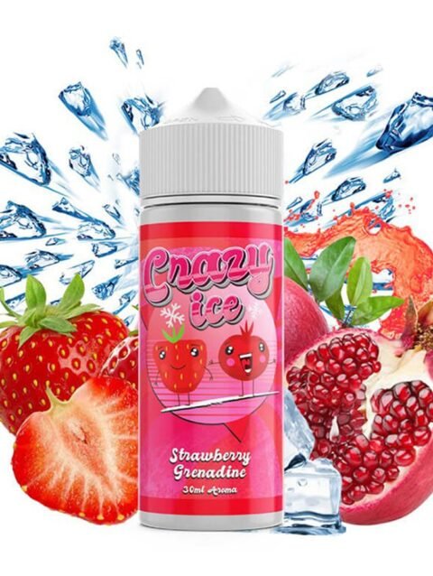 Steam City Crazy Ice Strawberry Grenadine 30ml/120ml