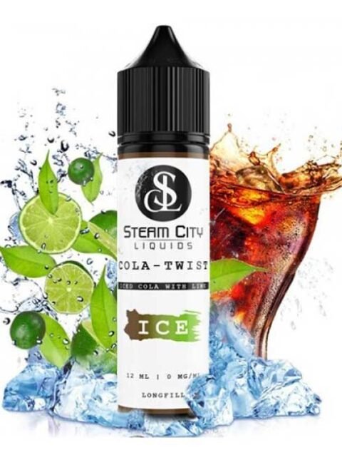 Steam City Liquids Cola Twist Ice 12ml/60ml