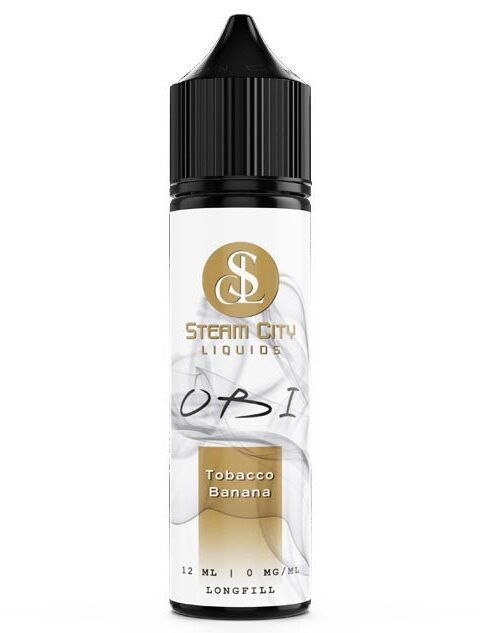 Steam City Liquids OBI Tobacco Banana 12ml/60ml