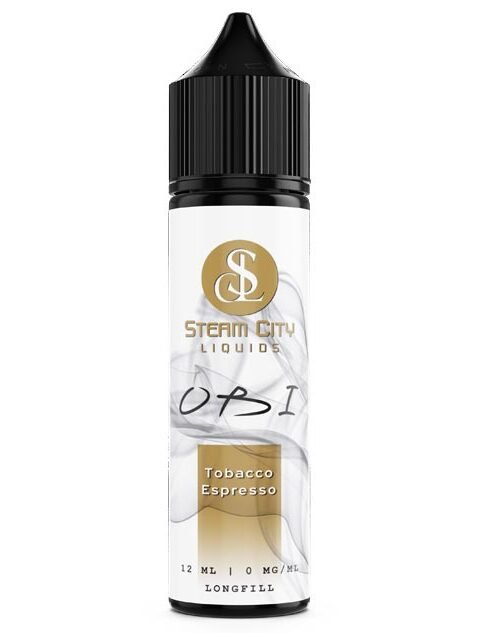 Steam City Liquids OBI Tobacco Espresso 12ml/60ml