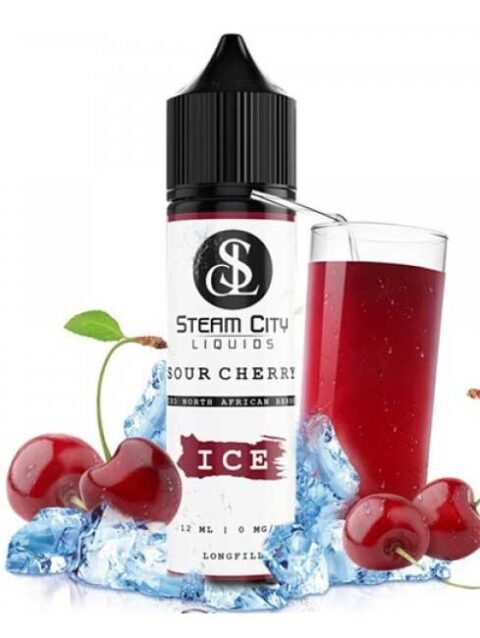 Steam City Liquids Sour Cherry Ice 12ml/60ml