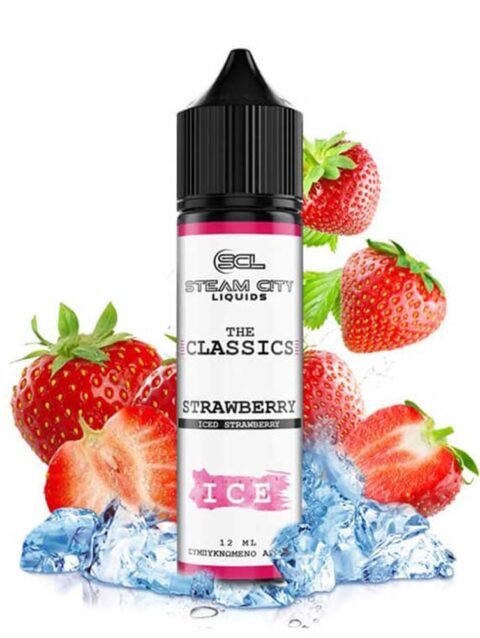 Steam City Flavour Shot Strawberry Ice 12ml/60ml