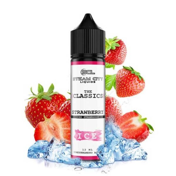 Steam City Flavour Shot Strawberry Ice 10ml/60ml