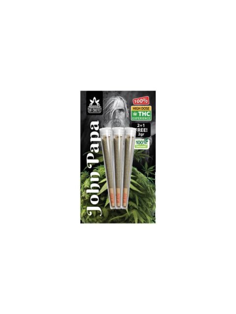 Aromas Of Crete Cannabis Stick John Papa THC Experience 2gr 2+1 Δώρο