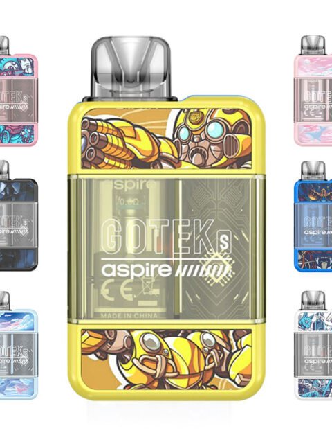 Aspire Gotek S Pod Kit 2ml - Midnight Black