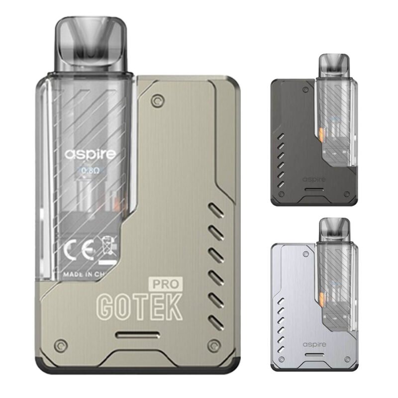 Aspire Gotek Pro Pod Kit 2ml  - Stainless Steel