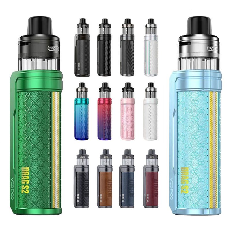 Voopoo Drag S2 Kit 5ml - Colourful Silver