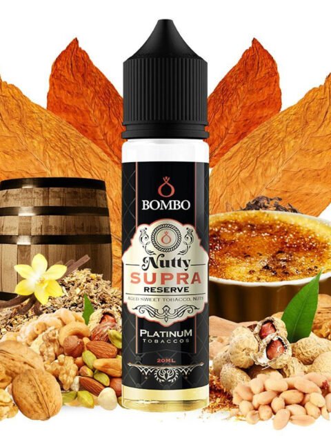 Bombo Platinum Tobaccos Nutty Supra Reserve 15ml/60ml