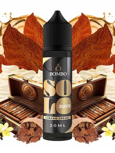 Bombo Solo Juice Cubano Cream 20ml/60ml