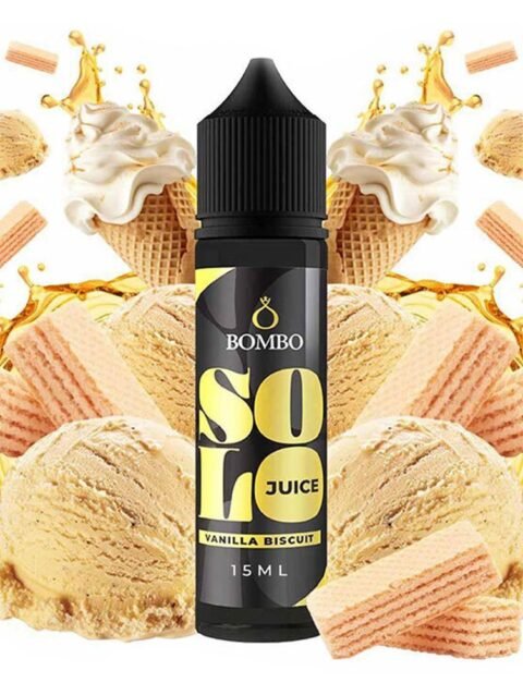 Bombo Solo Juice Vanilla Biscuit 15ml/60ml