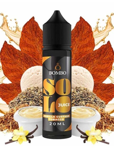 Bombo Solo Juice Vanilla Custard Tobacco 20ml/60ml