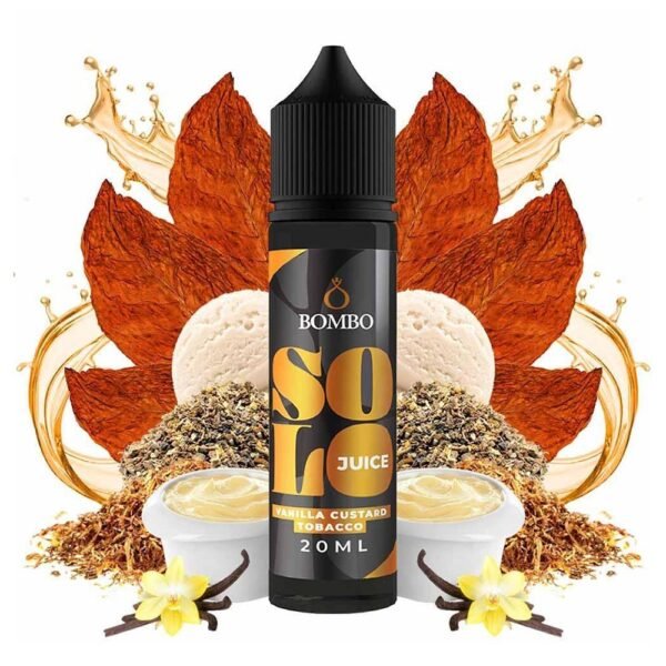 Bombo Solo Juice Vanilla Custard Tobacco 20ml/60ml