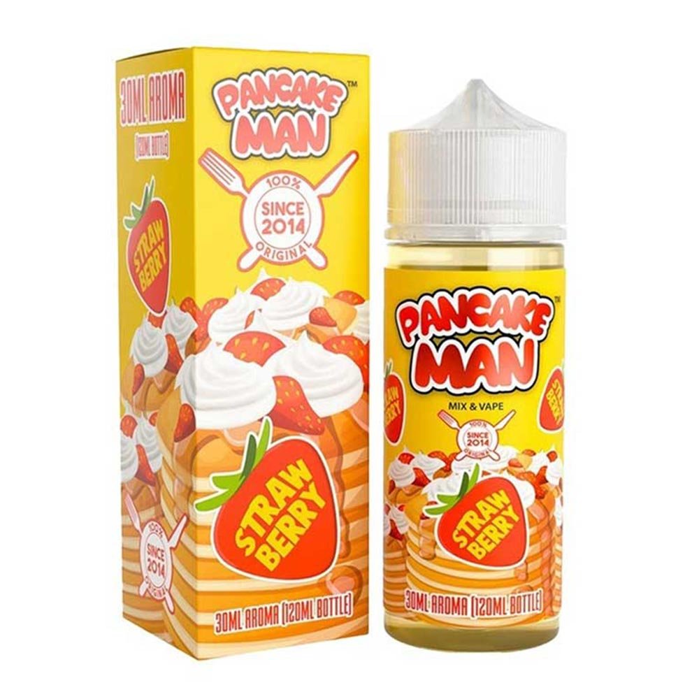 Pancake Man Strawberry Cream 30ml/120ml