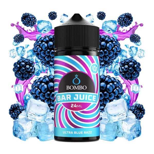 Bombo Bar Juice Ultra Blue Razz 24ml/120ml