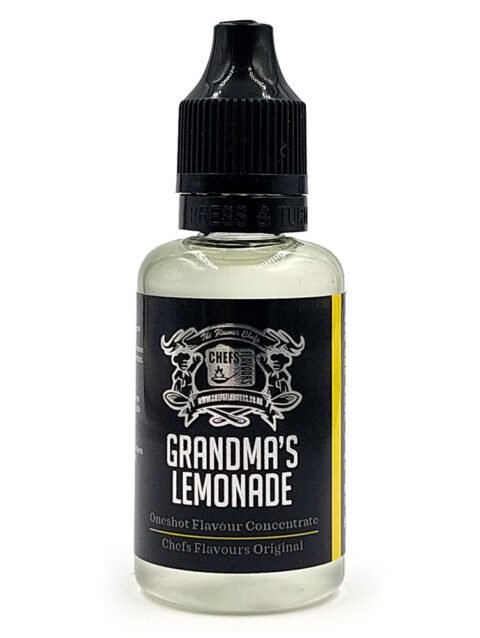 Chefs Flavours Grandmas Lemonade Flavor 30ml