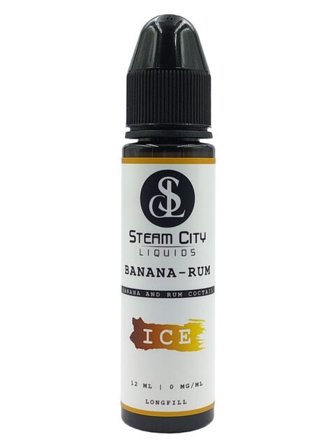 Steam City Liquids Banana Rum Ice 12ml/60ml