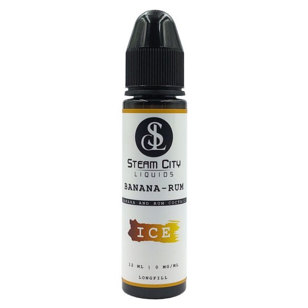 Steam City Liquids Banana Rum Ice 10ml/60ml