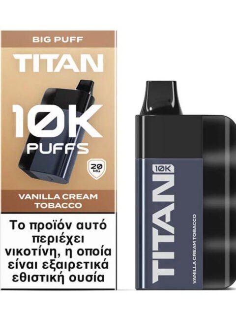 TITAN Vanilla Cream Tobacco 8x2ml 20mg