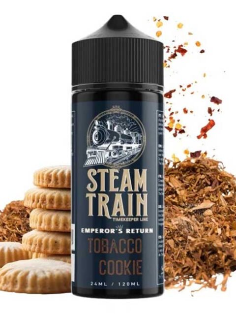 Steam Train Timekeeper Line Emperor's Return Tobacco Cookie 24ml/120ml