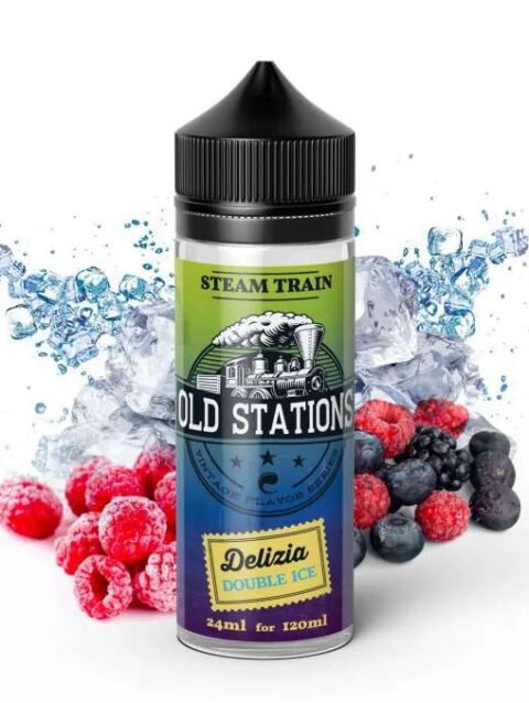 Steam Train Old Stations Delizia Double Ice 24ml/120ml