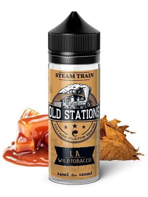 Steam Train Old Stations L.A. Wild Tobacco 24ml/120ml