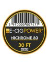 E-Cig Power Coil Nichrome 80 30FT 26GA