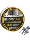 E-Cig Power Ni80 MTL Dual Core Fused Clapton 10 Coils