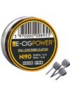 E-Cig Power Ni90 Dual Core Fused Clapton 10 Coils