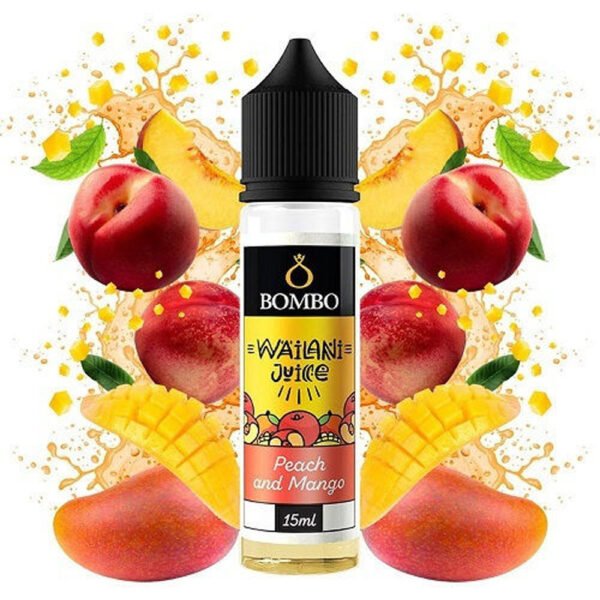 Bombo Wailani Juice Peach and Mango 15ml/60ml