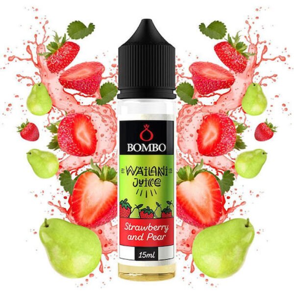 Bombo Wailani Juice Strawberry Pear 15ml/60ml