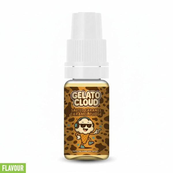Flavour Salted Caramel Fudge Gelato Cloud - 10ml